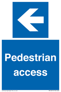 Pedestrian access
